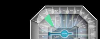 Seat view from Lower