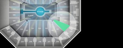 Seat view from Lower