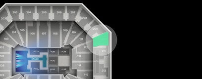 Seat view from Upper