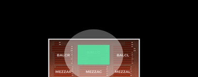 Seat view from Balcony Center