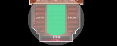 Seat view from Orchestra Center