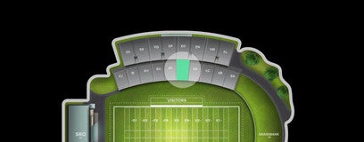 Seat view from Lower Sideline