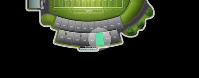 Seat view from Upper Sideline