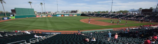 Seat view from Outfield Box