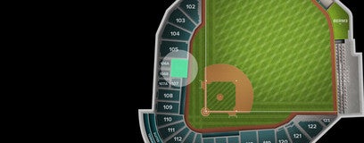 Seat view from Infield Box