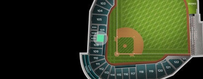 Seat view from Infield Box