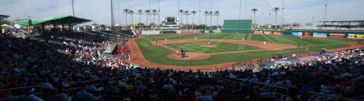 Seat view from Infield Box