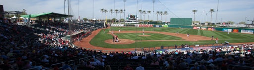 Seat view from Infield Box