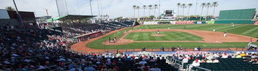 Seat view from Infield Box