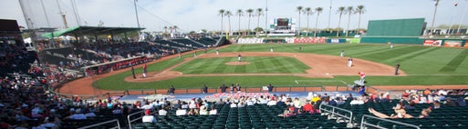 Seat view from Infield Box