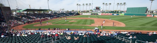 Seat view from Infield Box