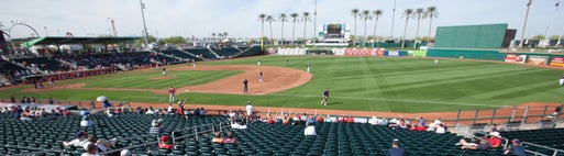 Seat view from Outfield Box