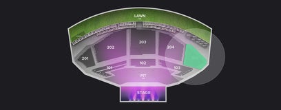 Seat view from Upper