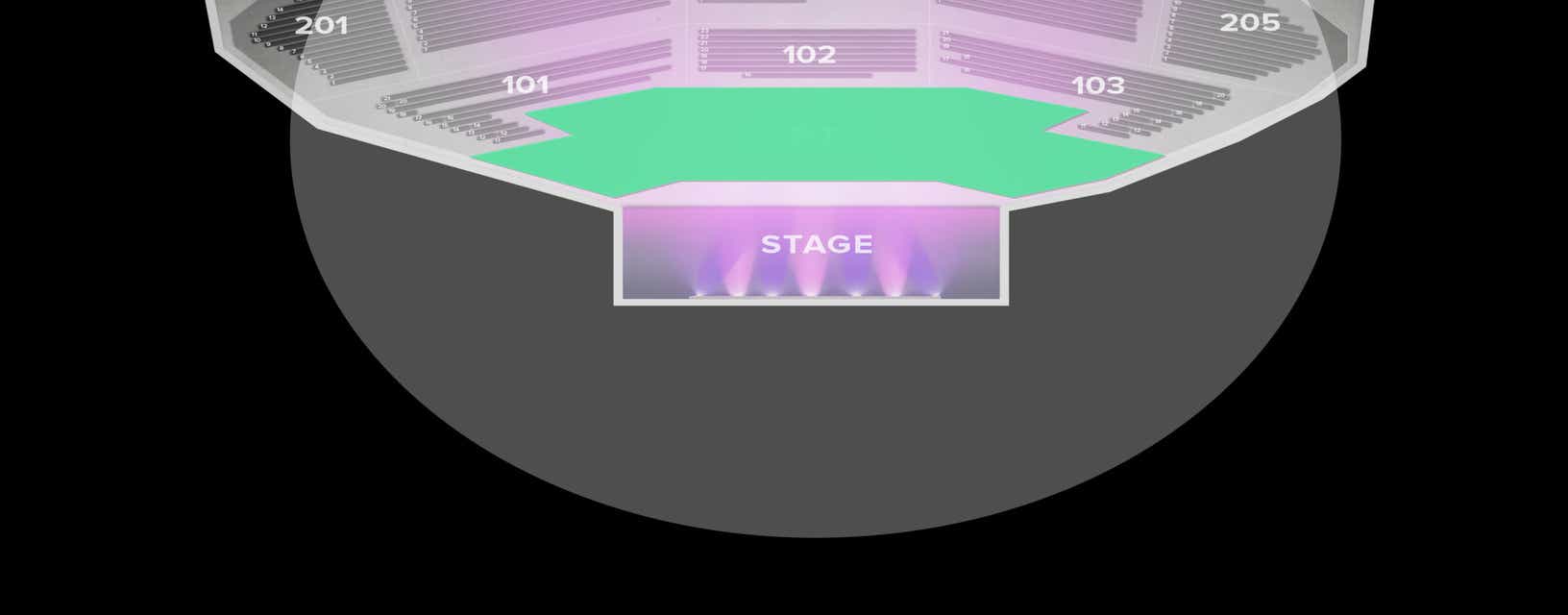 Seat view from Pit