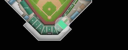 Seat view from Reserved Seating