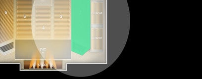 Seat view from Floor