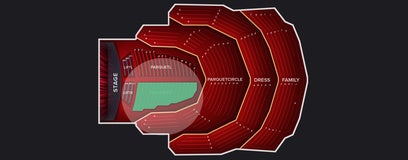 Seat view from Parquet