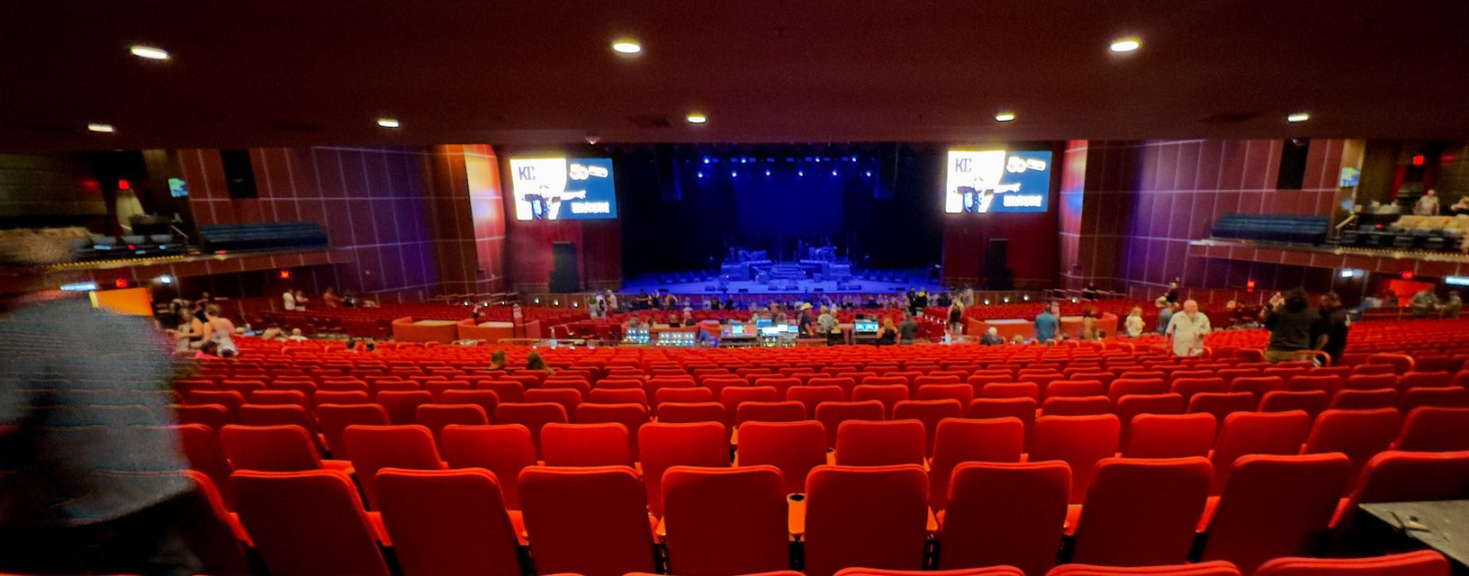 Seat view from Mezzanine