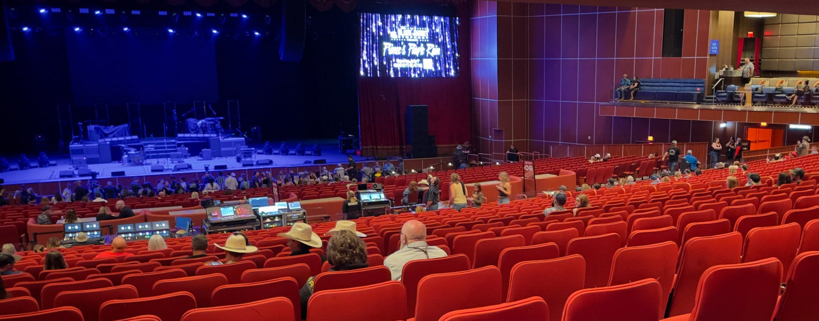 Seat view from Mezzanine