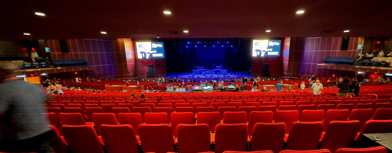 Seat view from Mezzanine