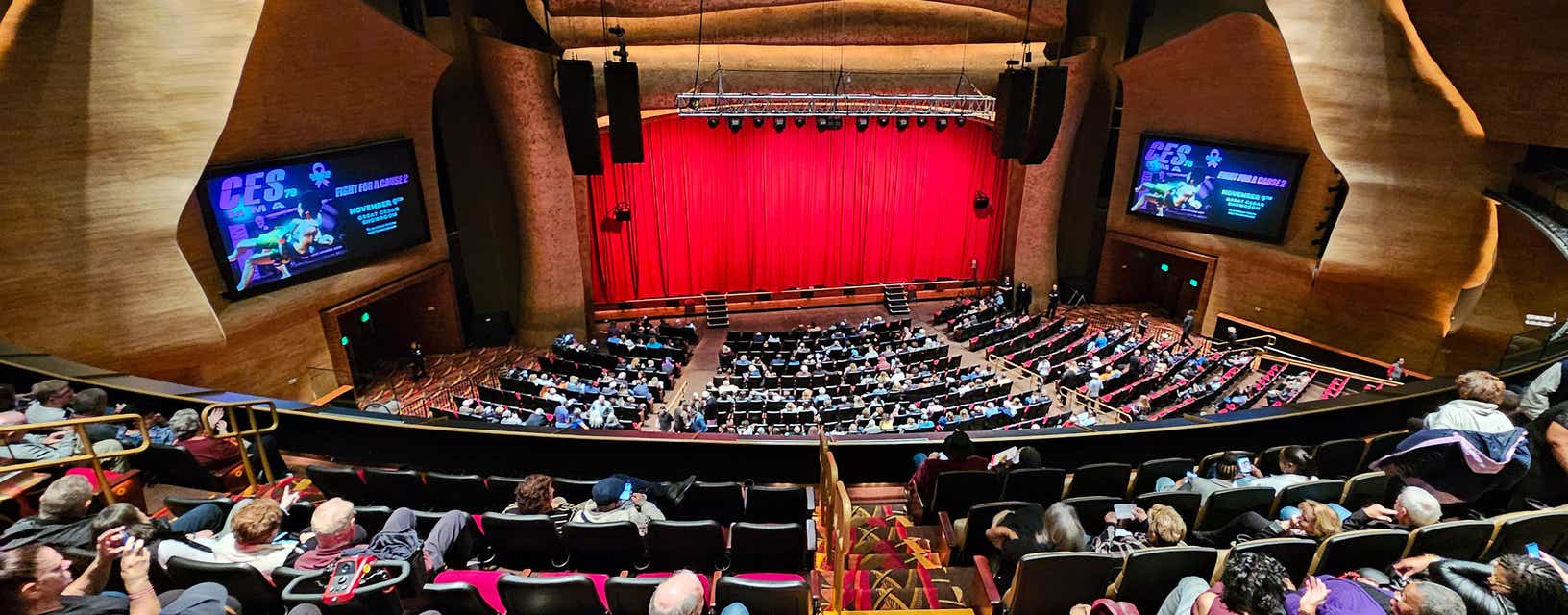 Seat view from Mezzanine