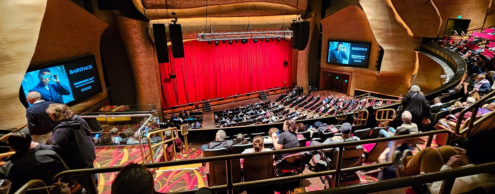 Seat view from Mezzanine