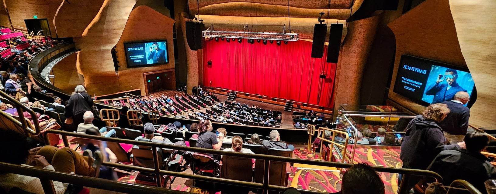 Seat view from Mezzanine