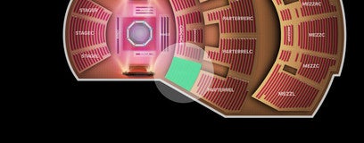 Seat view from Orchestra