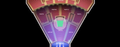 Seat view from Orchestra