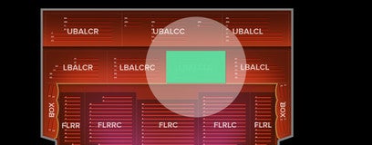 Seat view from Lower Balcony