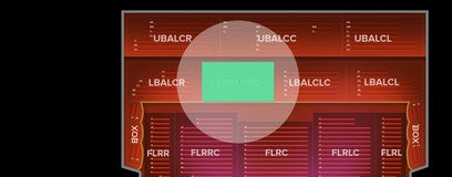 Seat view from Lower Balcony