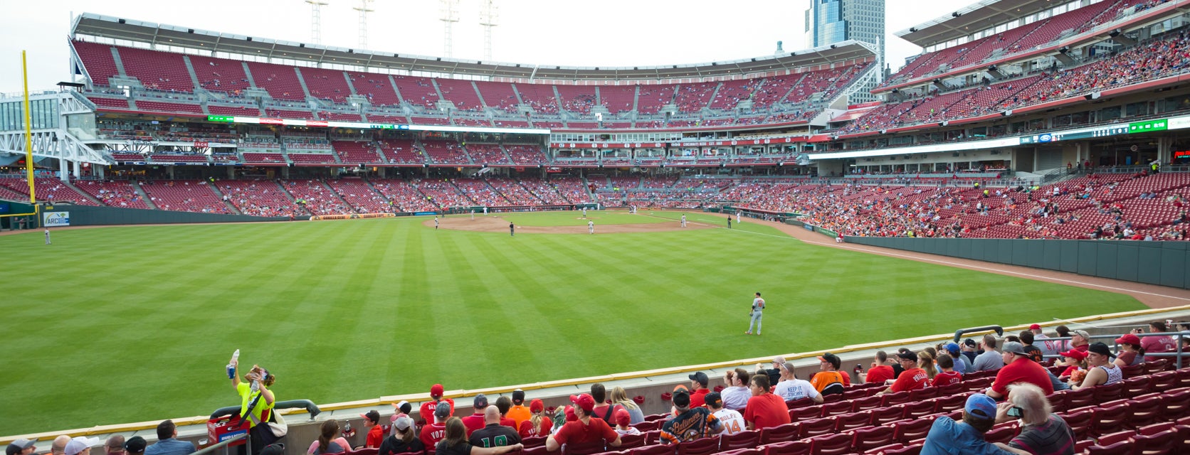 Seat view from Terrace Outfield