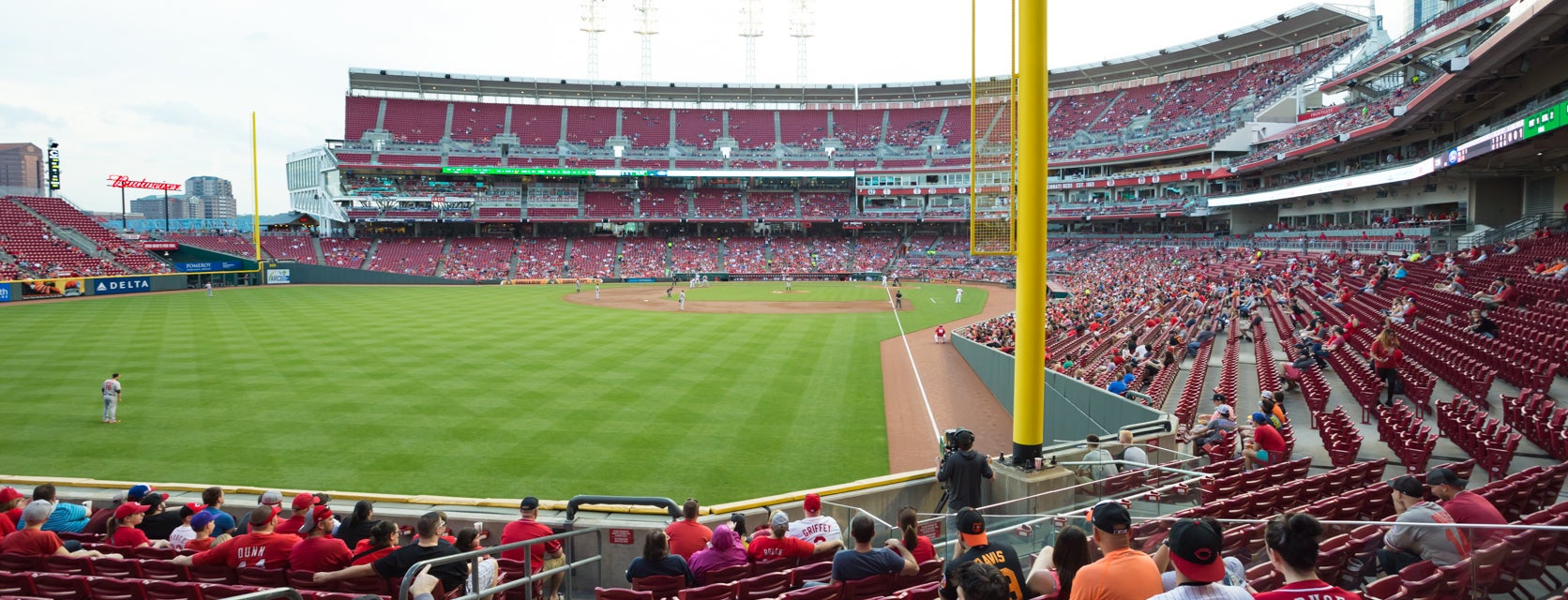 Seat view from Terrace Outfield