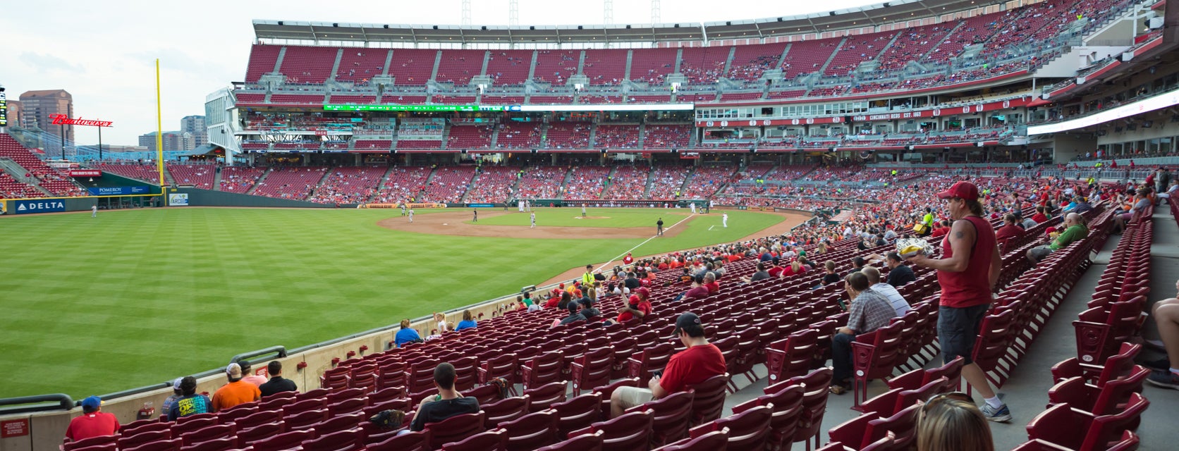 Seat view from Terrace Outfield