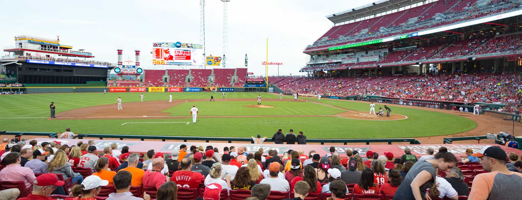 Seat view from Infield Box