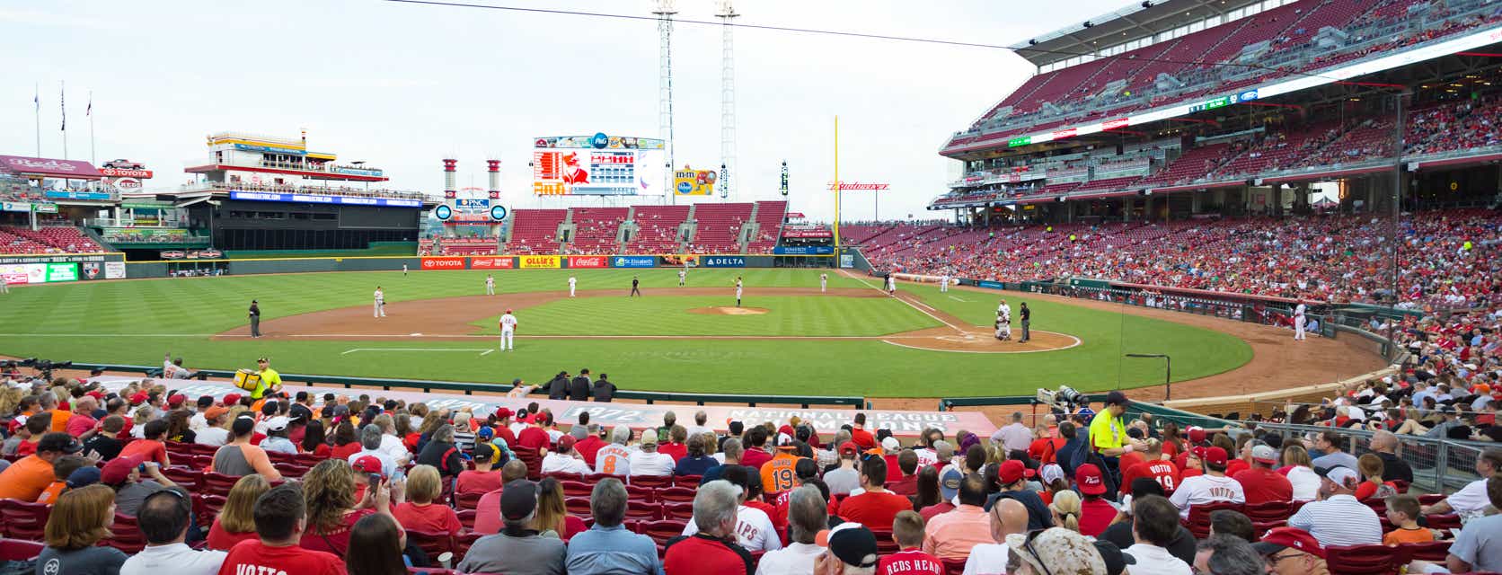 Seat view from Infield Box