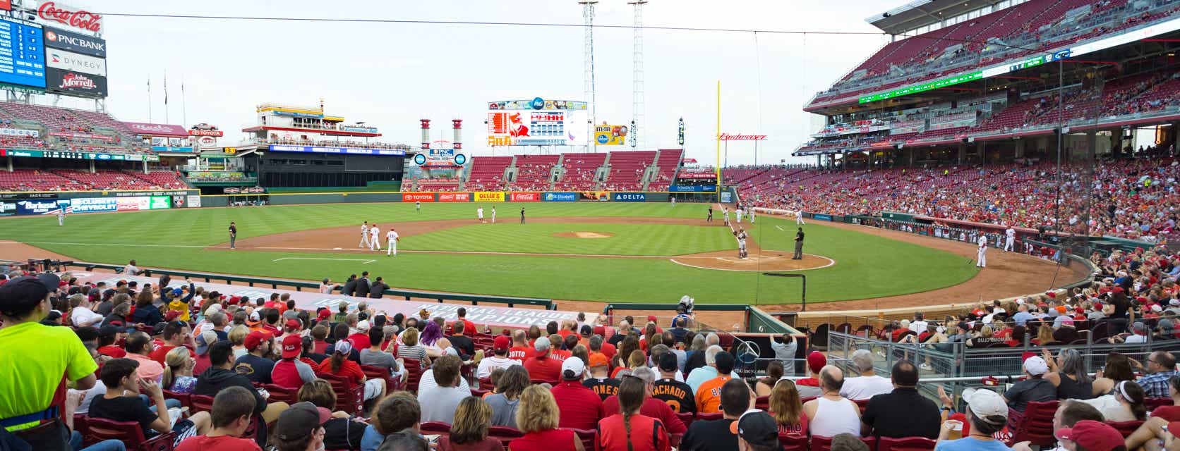 Seat view from Infield Box