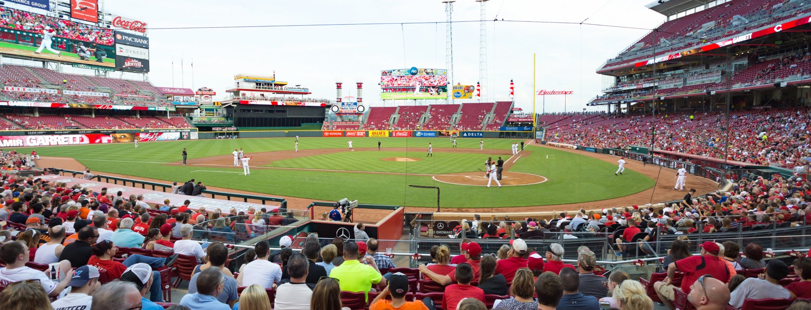 Seat view from Infield Box