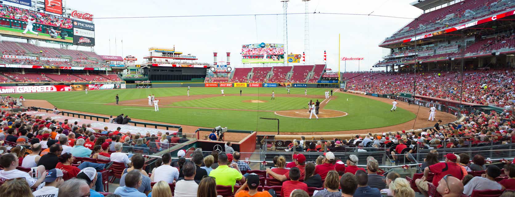 Seat view from Infield Box
