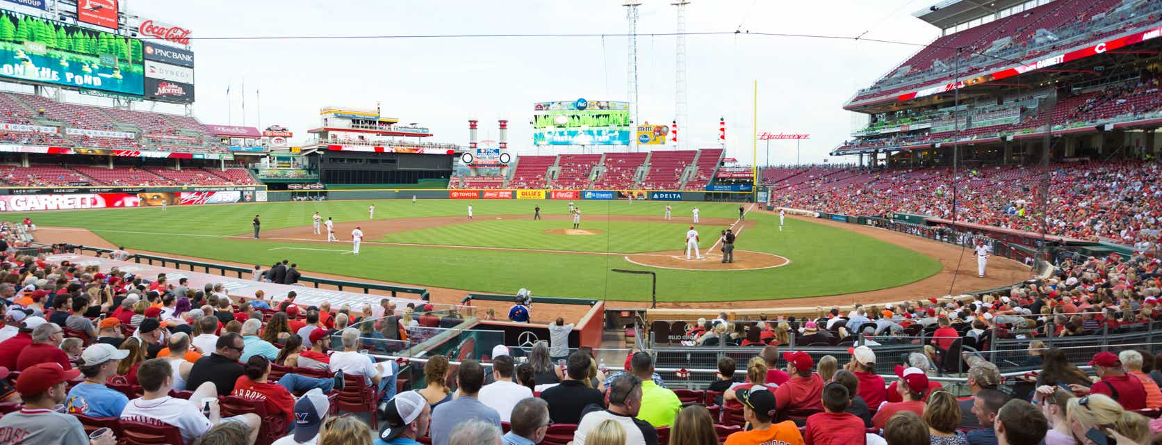 Seat view from Infield Box
