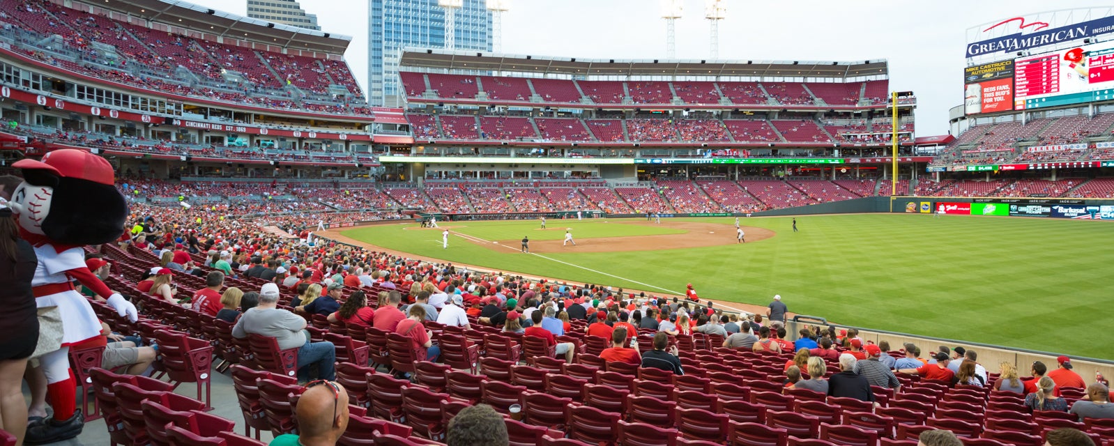 Seat view from Field Box