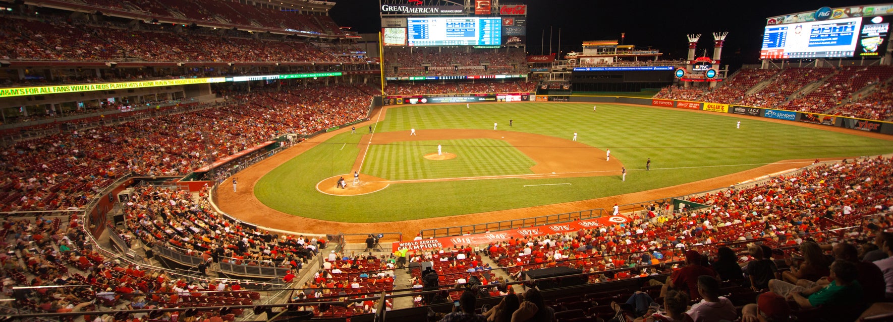 Seat view from Club Seating
