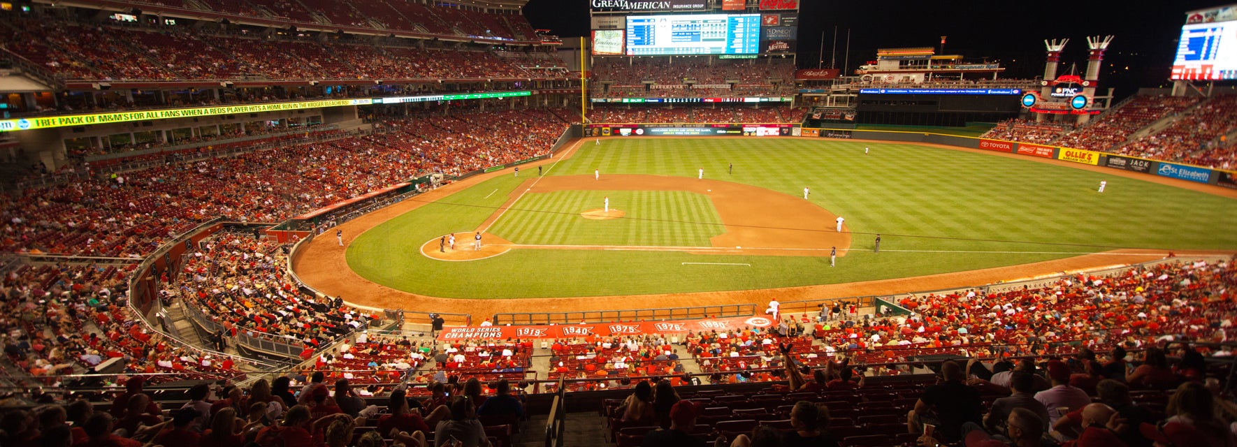 Seat view from Club Seating