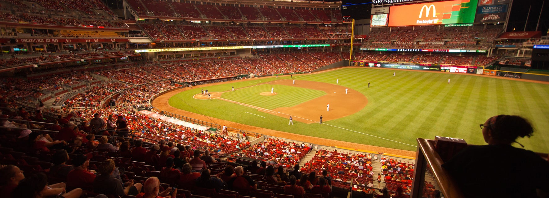 Seat view from Club Seating