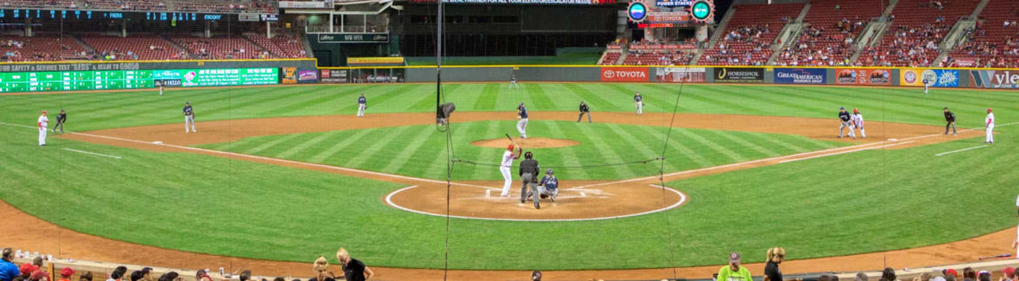 Seat view from Diamond Seats