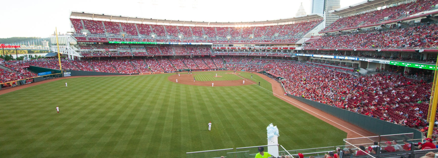 Seat view from Bleachers
