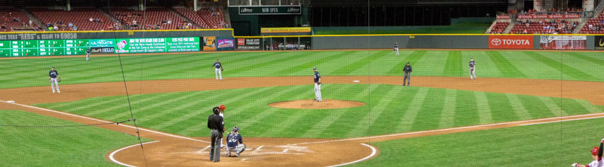 Seat view from Diamond Seats