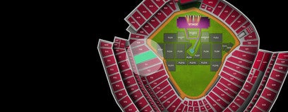 Seat view from Field Box