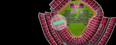 Seat view from Field Box