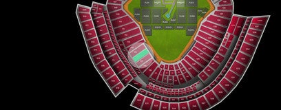 Seat view from Infield Box